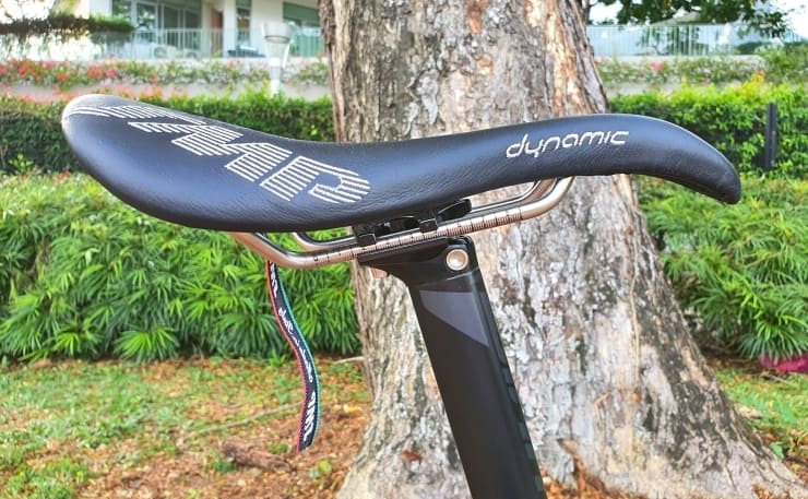 Side view of my Selle SMP Dynamic Saddle