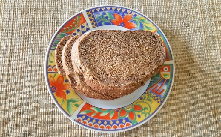 German rye sourdough bread