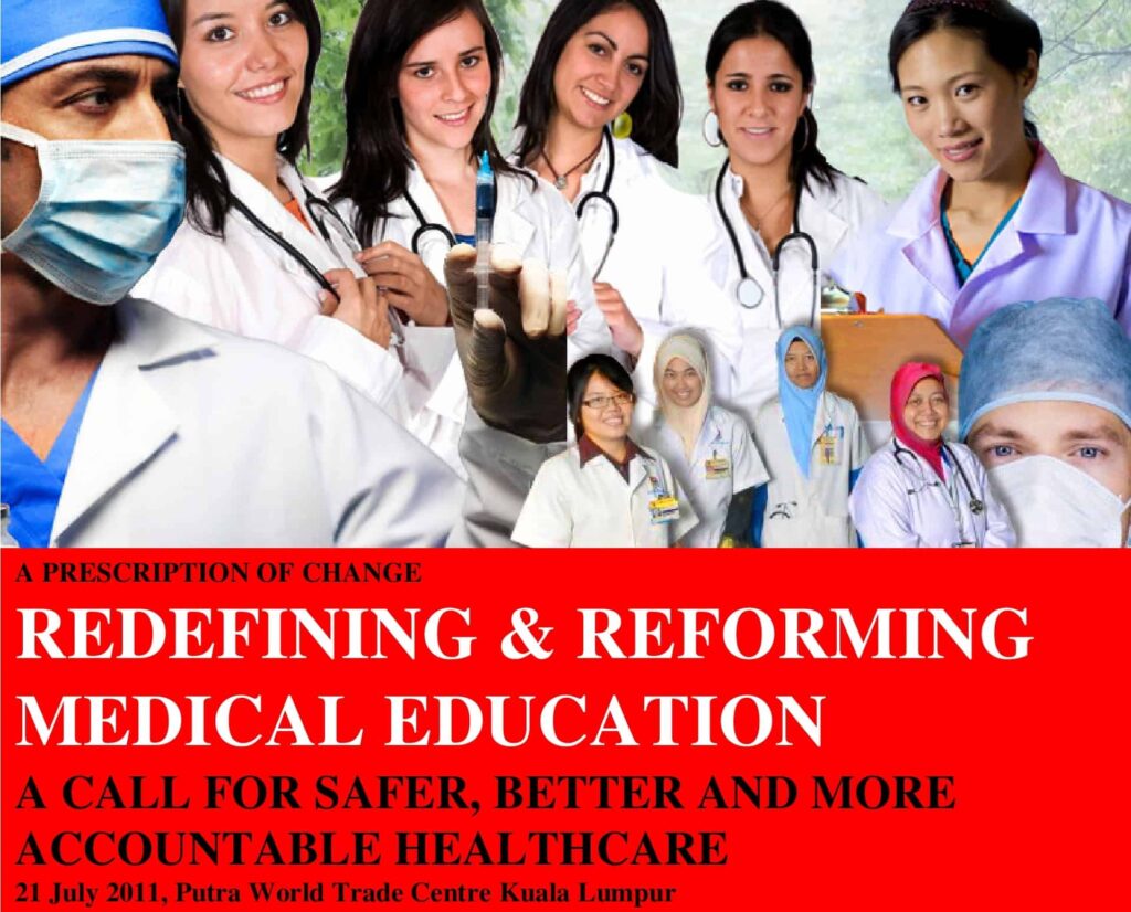 Redefining and Reforming Medical Education Conference 21 July 2011 Cover