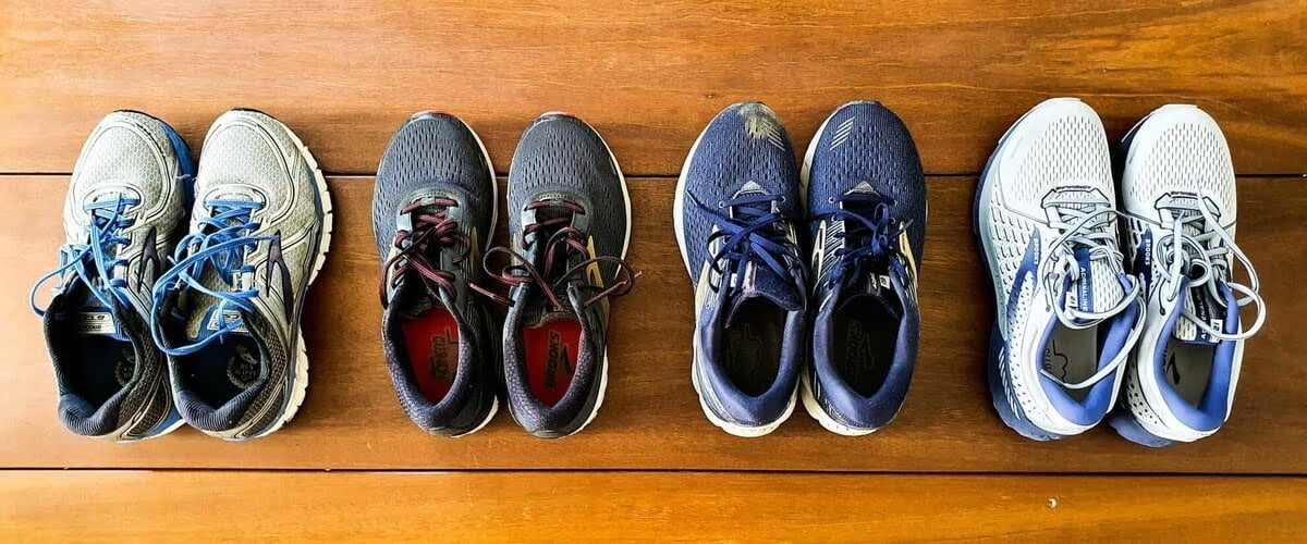 Brooks Adrenaline GTS shoes - versions 16, 18, 19, and 21